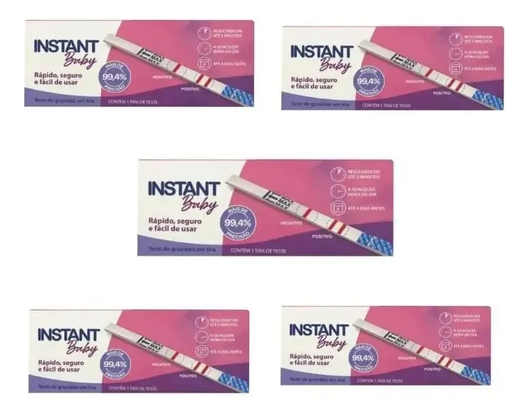 Teste De Gravidez Instant Baby Tira Prevent Pharma