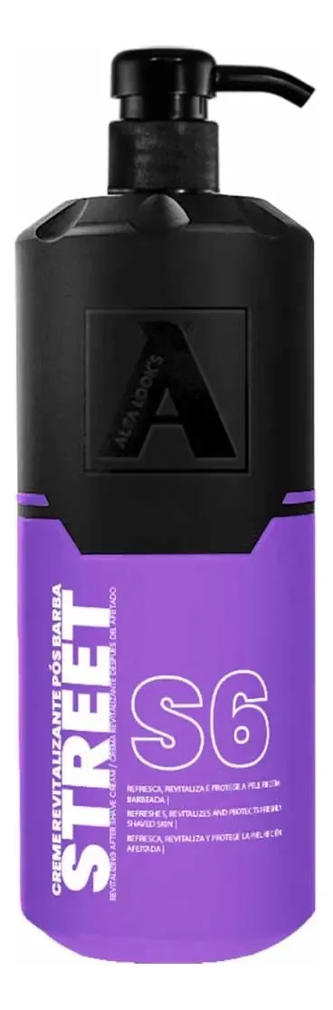 Creme Pós Barba Revitalizante Street S6 350ml Alfa Look's