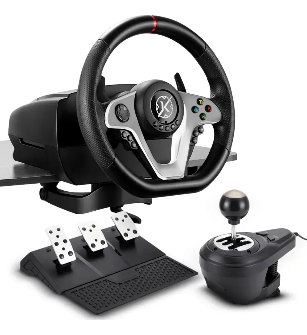 Kit Racing Kalkan G500 Proracing Volante, Pedais E Câmbio Preto