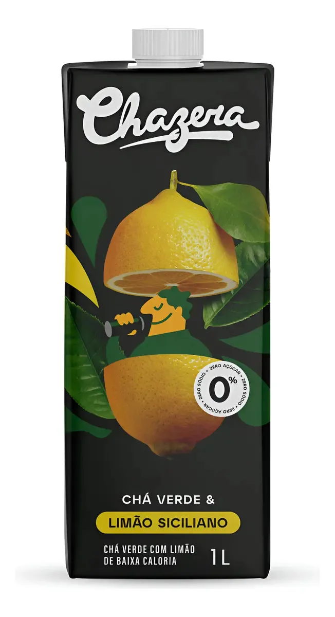 Chazera Chá Verde Com Limão Siciliano 1l