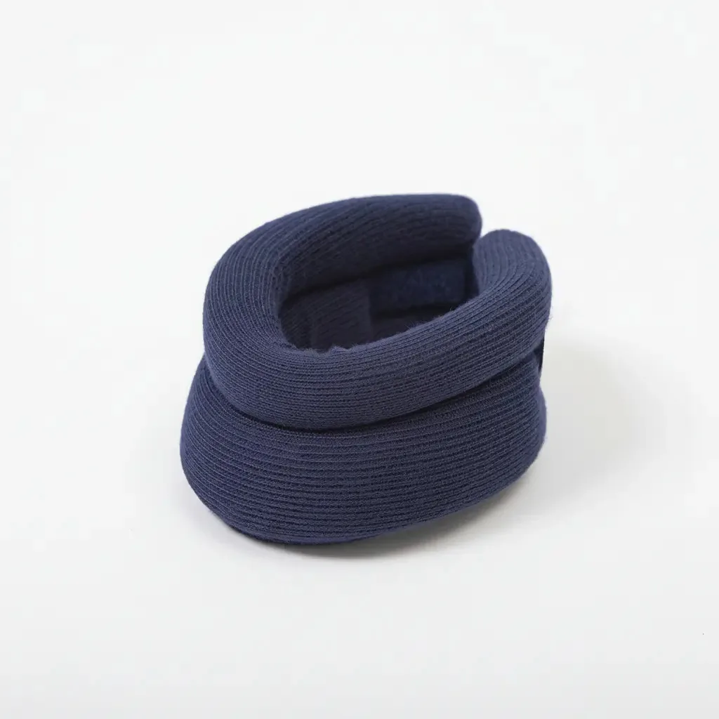 Colar Cervical De Espuma Estreito Infantil Velcro Tovcare Cor Azul Tamanho G