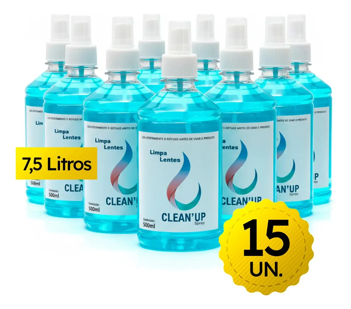 Kit 15 Spray Limpa Tela Notebook Celular Monitor Multiuso