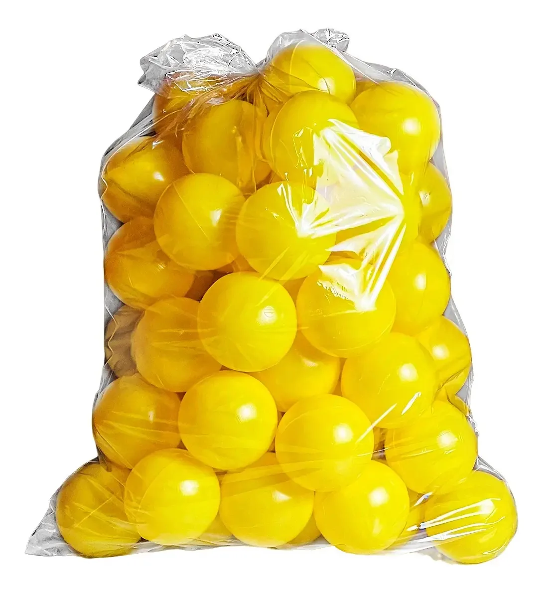 Bolinha De Piscina Infantil 200 Unidades Coloridas Cor Amarelo
