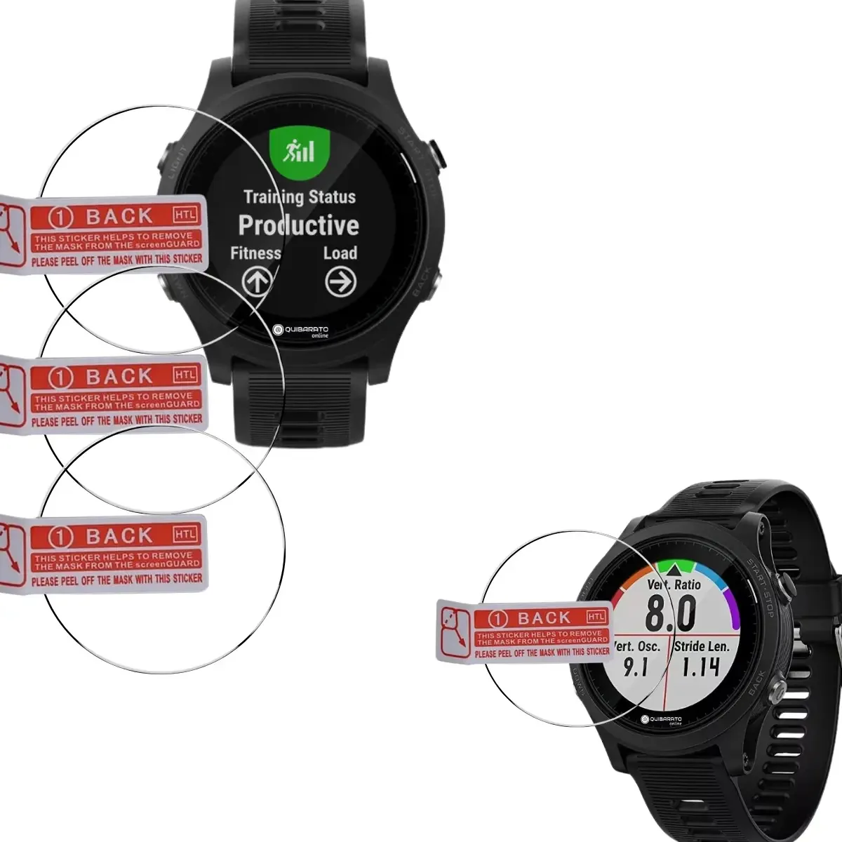 Kit 3 Películas De Vidro Para Garmin 935 Proteção