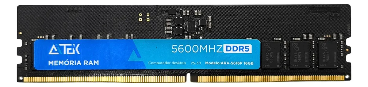 Memória Aitek 16gb Ddr5 Ideal Para Jogos E Trabalho Pesado