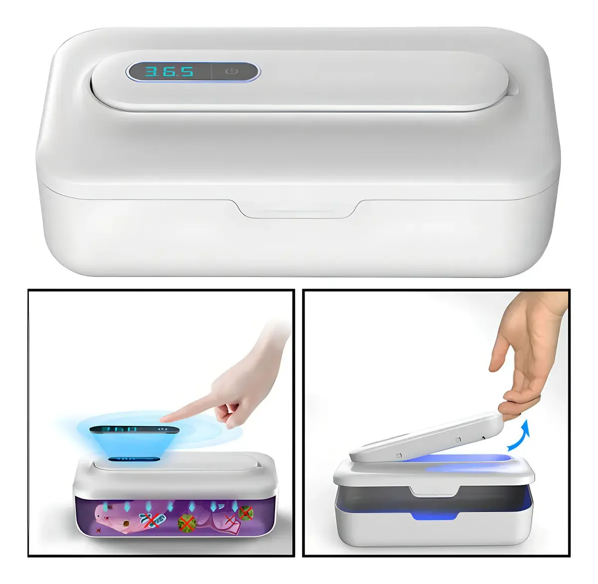 Esterilizador portátil uv multifuncional usb para ferramenta B7