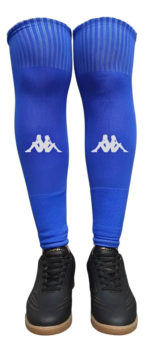 Par Meia Polaina Esportiva Kappa Diamond Cor Azul Royal Tamanho Único