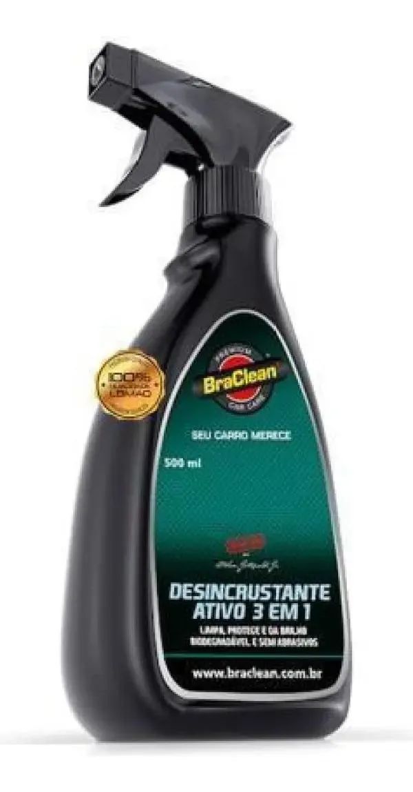 Limpador Autozone em atomizador