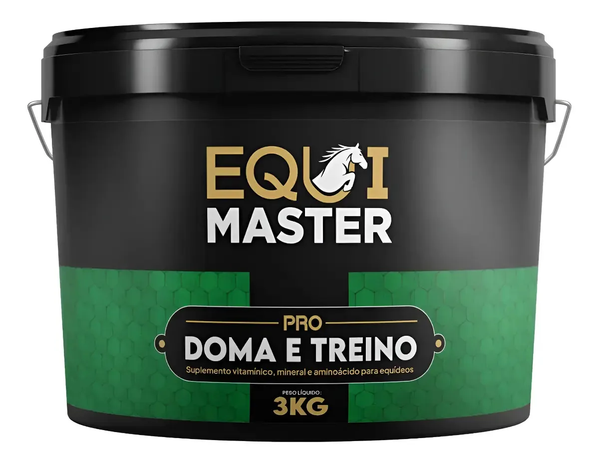 Suplemento P/ Cavalos Em Doma E Treinamento Equimaster 3 Kg