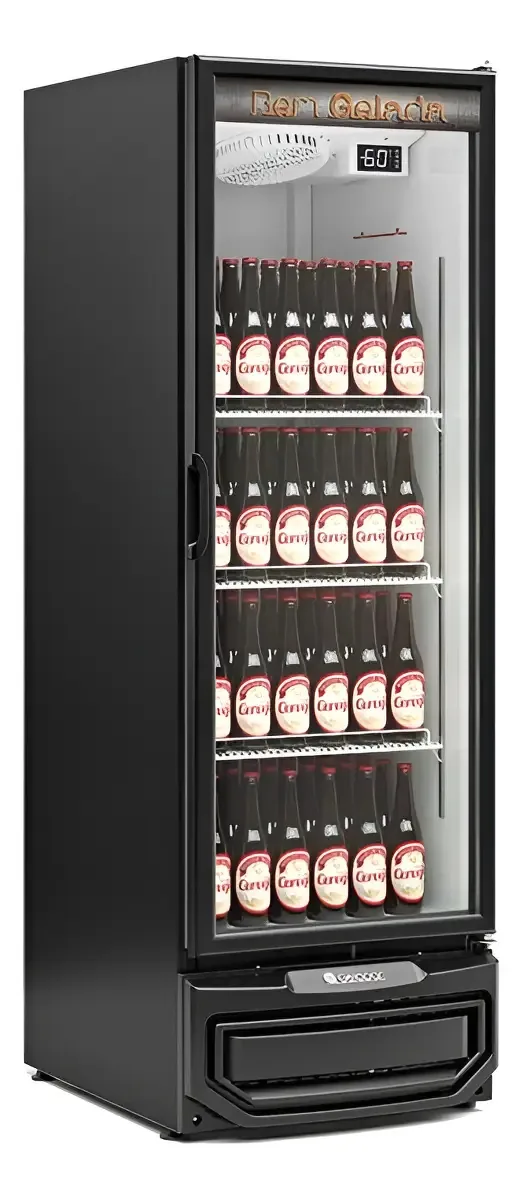 Geladeira Expositora Gelopar Cervejeira Gcb-57 Preto Preto