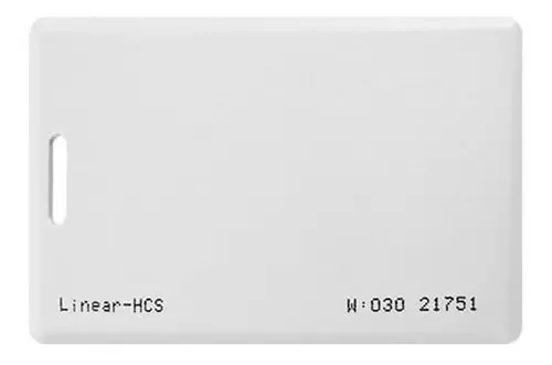Cartão RFID Clamshell Linear 125kHz LF Proximidade Controle De Acesso