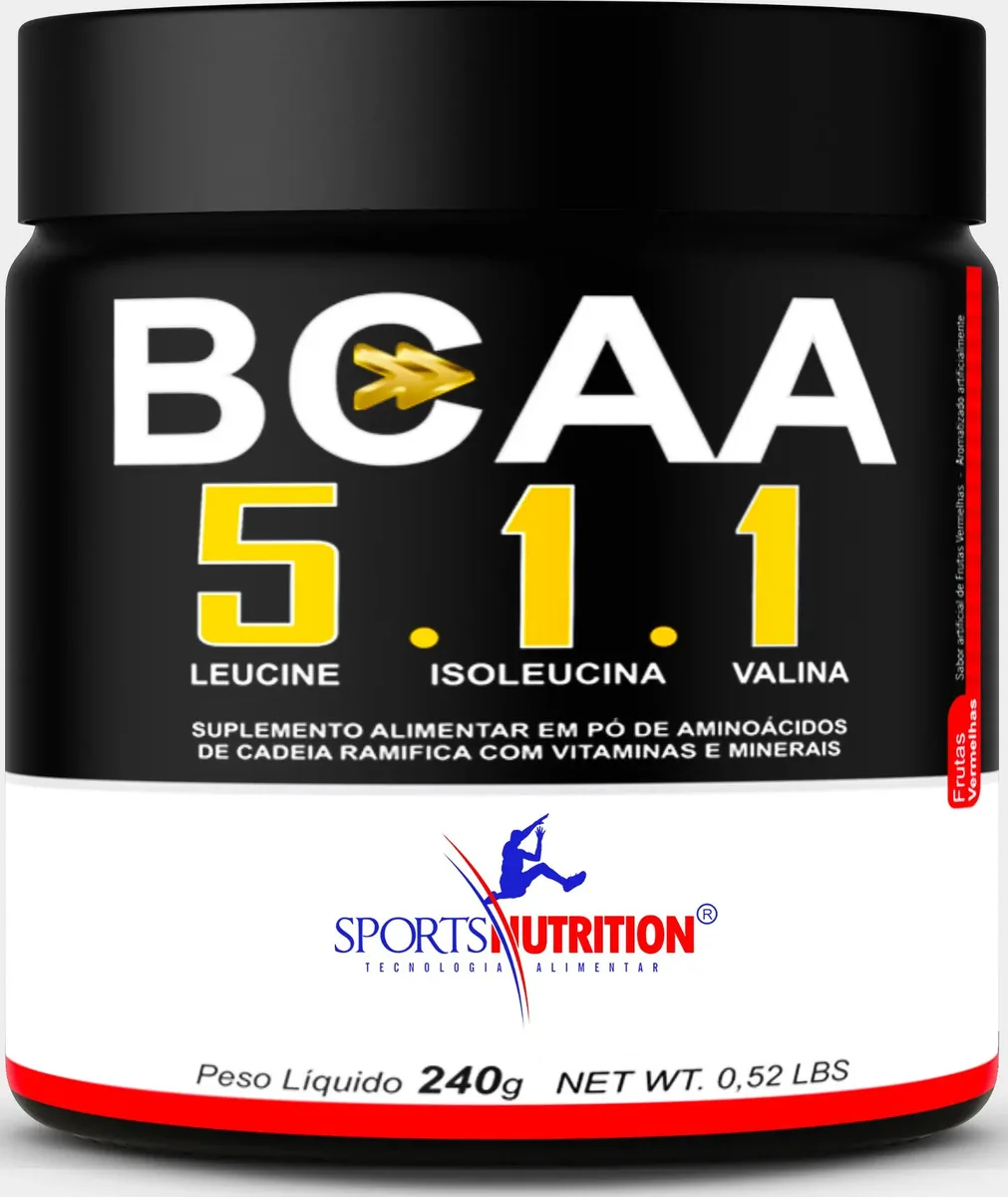 Bcaa Frutas Vermelhas 240 G / Sports Nutrition Sportsnutrition