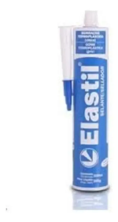 Borracha Termoplástica Elastil Cinza 280g