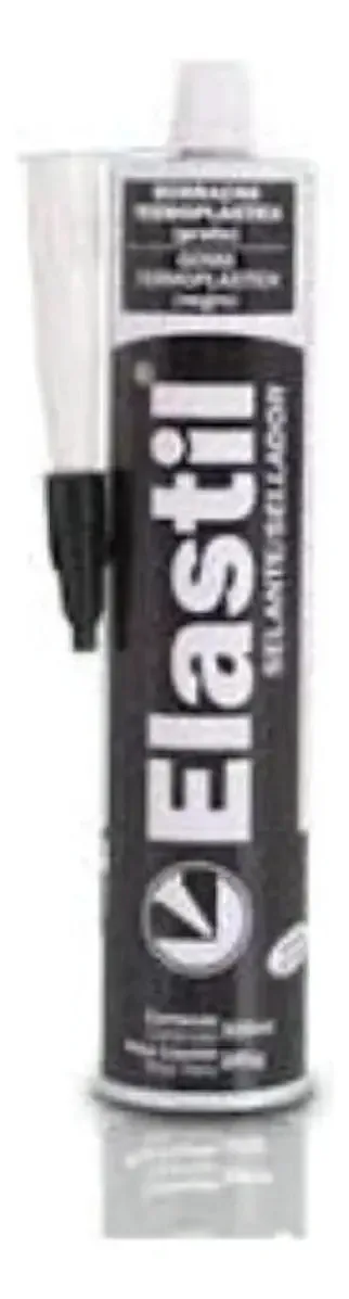 Borracha Termoplástica 280g Elastil Preto