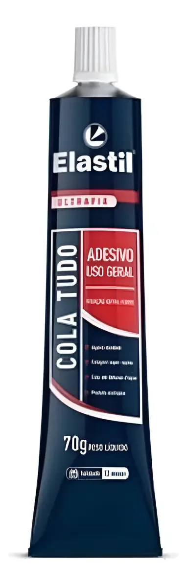 Silicone Cola Tudo (bisnaga) 70g - Elastil