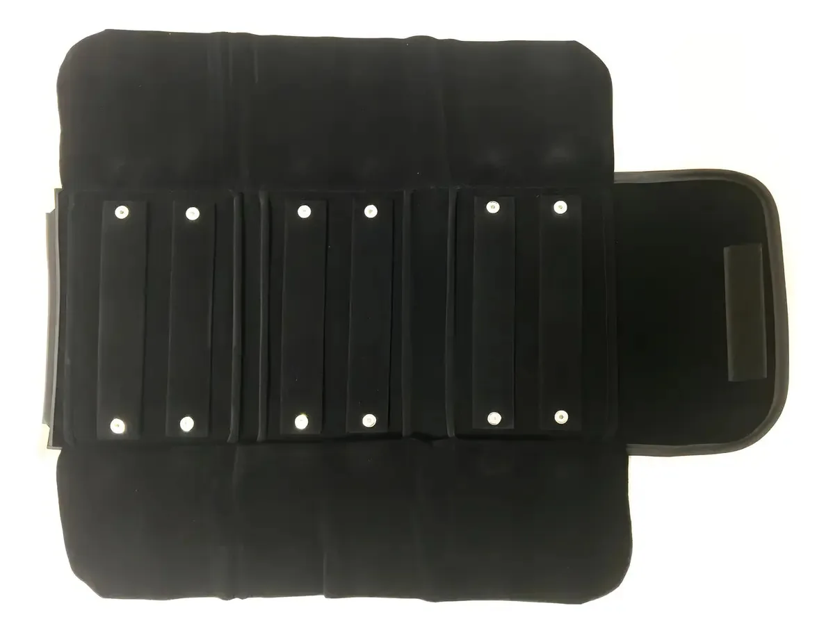 Mostruário Pano Jóias Estojo Brinco Luxo Pequeno Preto