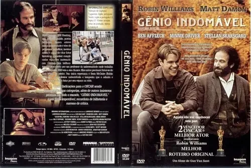 Gênio Indomável DVD Drama Gus Van Sant 1997 Imagem Filmes