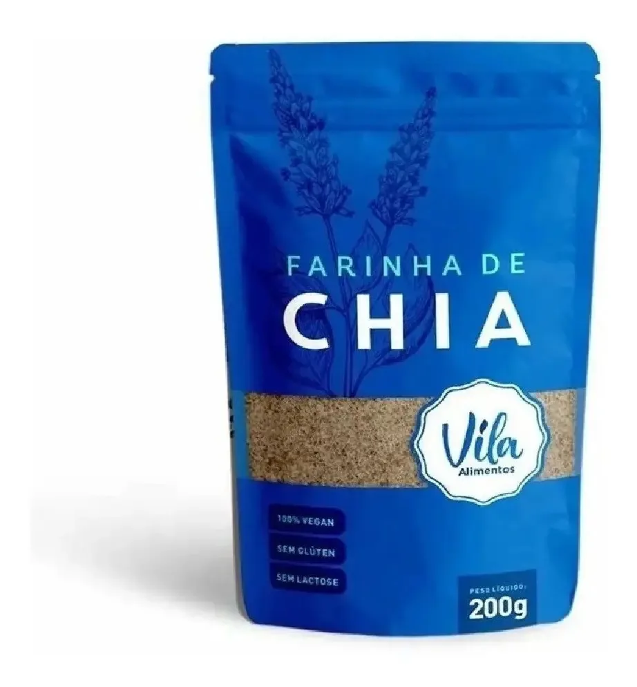 Farinha De Chia 200g Vila Ervas Allimentos Ltda