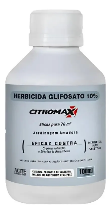 Citromax Herbicida Glifosato 10% 100ml