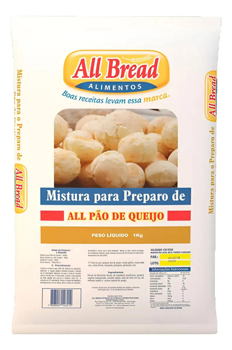 Mist P/pao Queijo All Bread 1kg