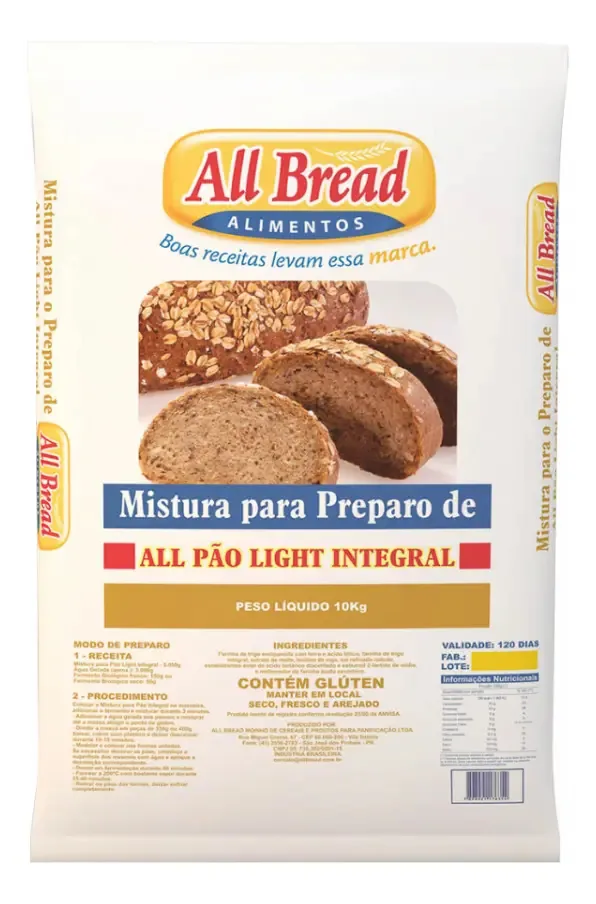 All Light Pao Integral Caixa C/