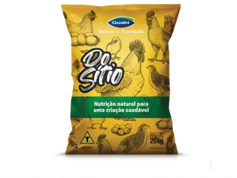 Racao Aves Crescimento Natural Guabi 20kg