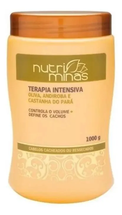 Mascara Tratamento Cabelos Cacheados Nutriminas 1kg