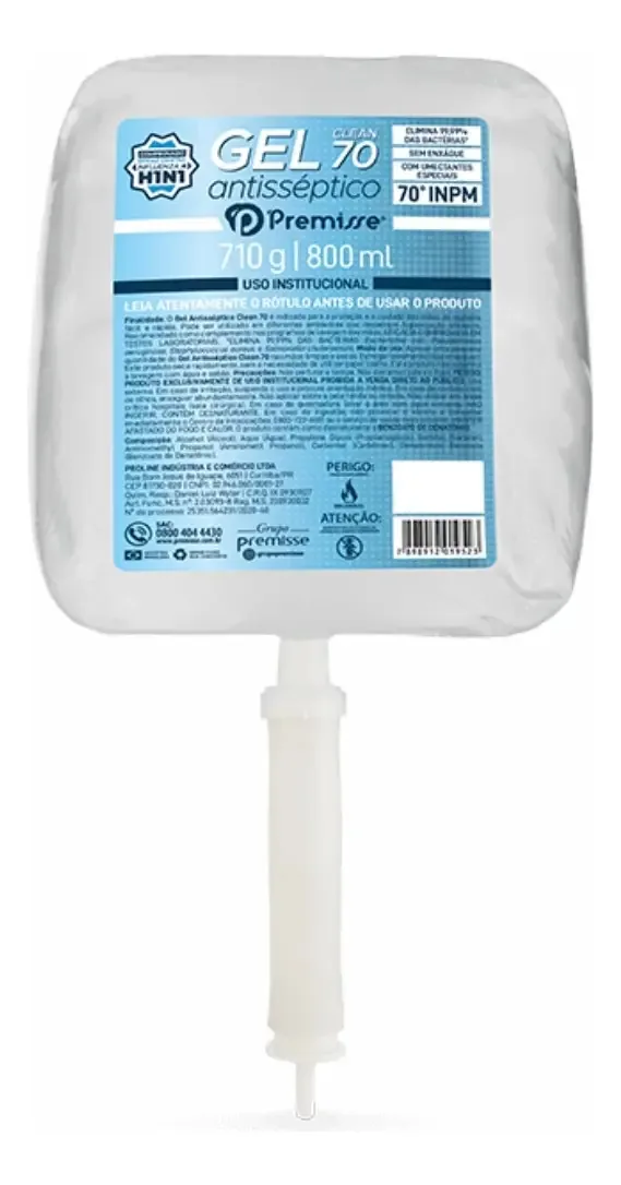Cons Alcool Gel Antis.800ml