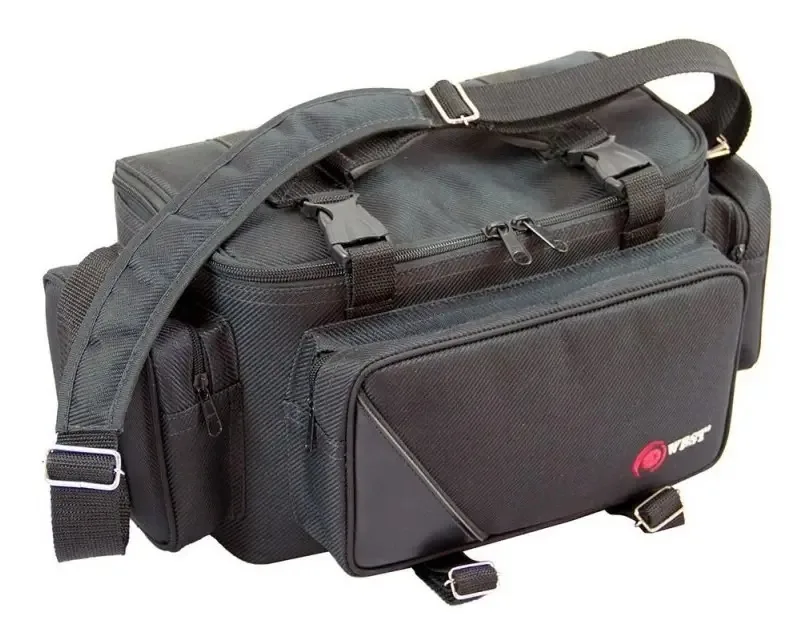 Bolsa Case P/ Câmera Dslr Lentes E Acessórios West Oceanic Cor Preto