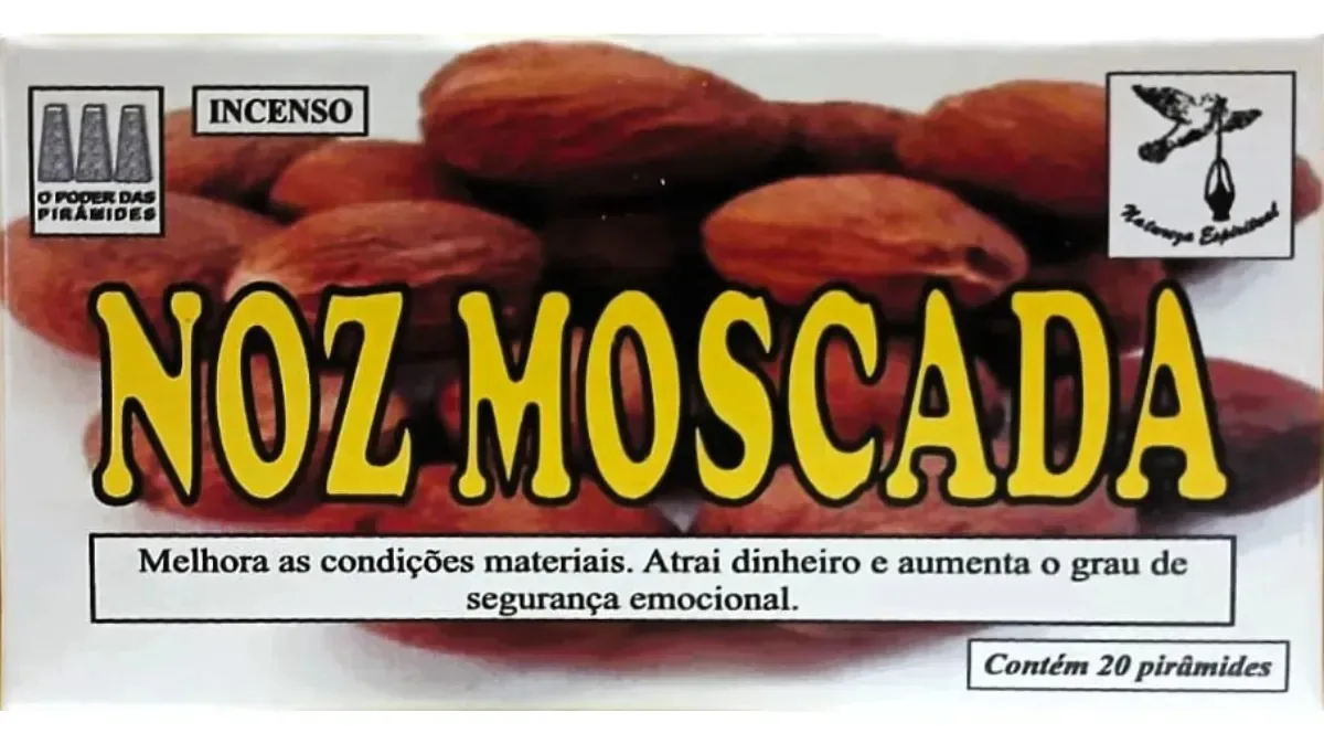 Defumador Noz Moscada 20tab Natureza Divina