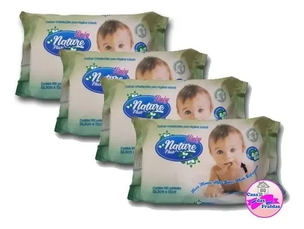 Toalha Umedecida All Nature Plus c/ 50 unidades