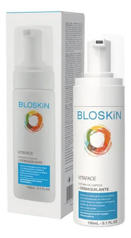 Espuma De Limpeza E Demaquilante Vitaface 150ml