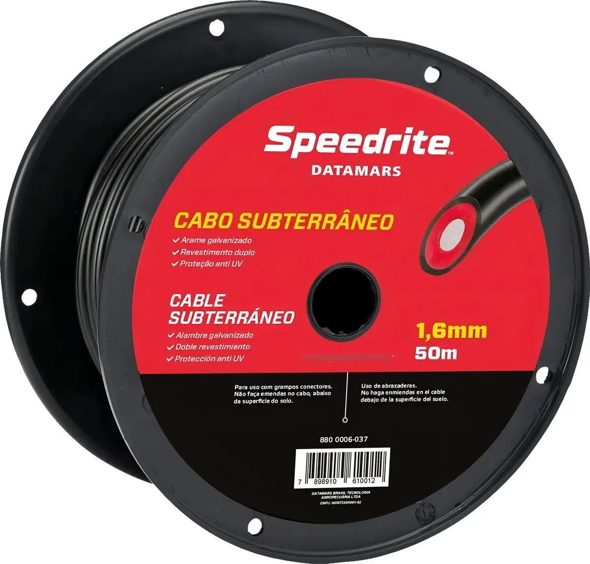 Cabo Subterrâneo Para Cerca Elétrica Speedrite - 1,6mm