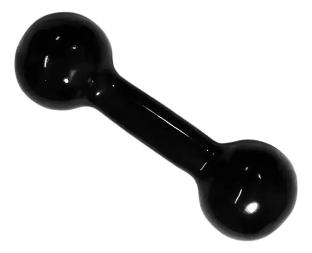 Halter Emborrachado 1kg Treino Fitness Musculação