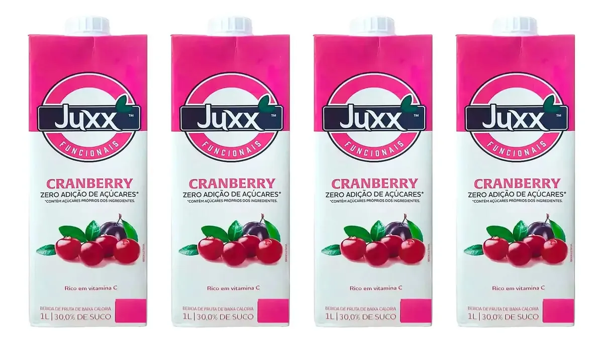 Juxx Cranberry Zero Caixa