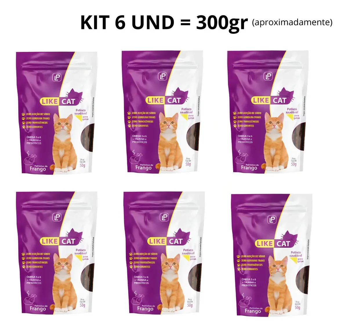 Petisco Stick Like Cat Frango 50g 50g