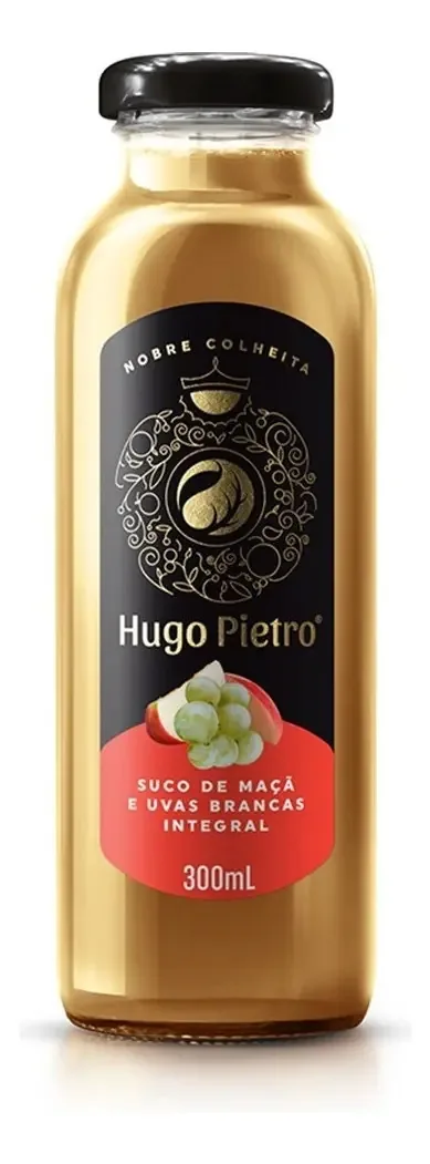 Suco De Maca Tinto Integral Nobre 300ml Hugo Pietro