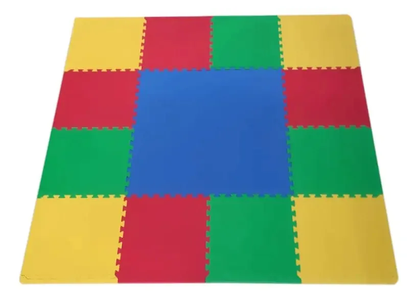 Tatame Tapete Eva 50x50 10mm Kit 20 Un. Academia - Escolas