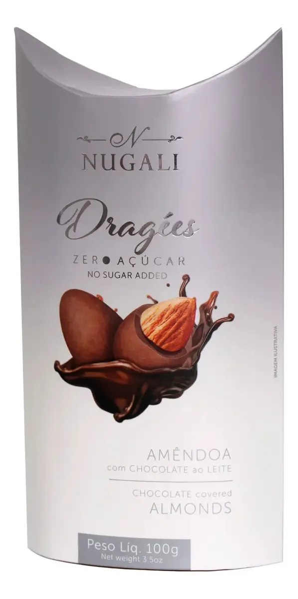 Amêndoa Com Choc Ao Leite Nugali