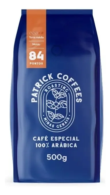 Café Especial Patrick Coffees 84 Pontos Em Grãos 500g