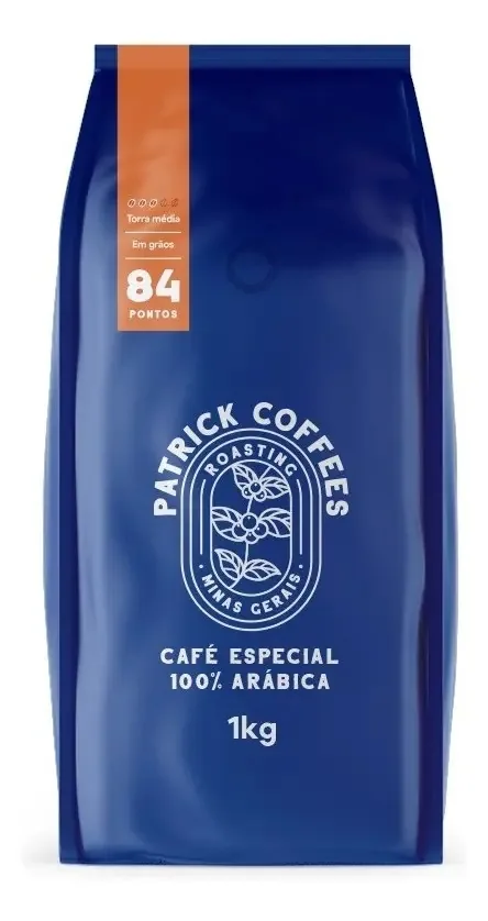 Café Gourmet Torrado Em Grãos (café Creme) Pacote De 1kg