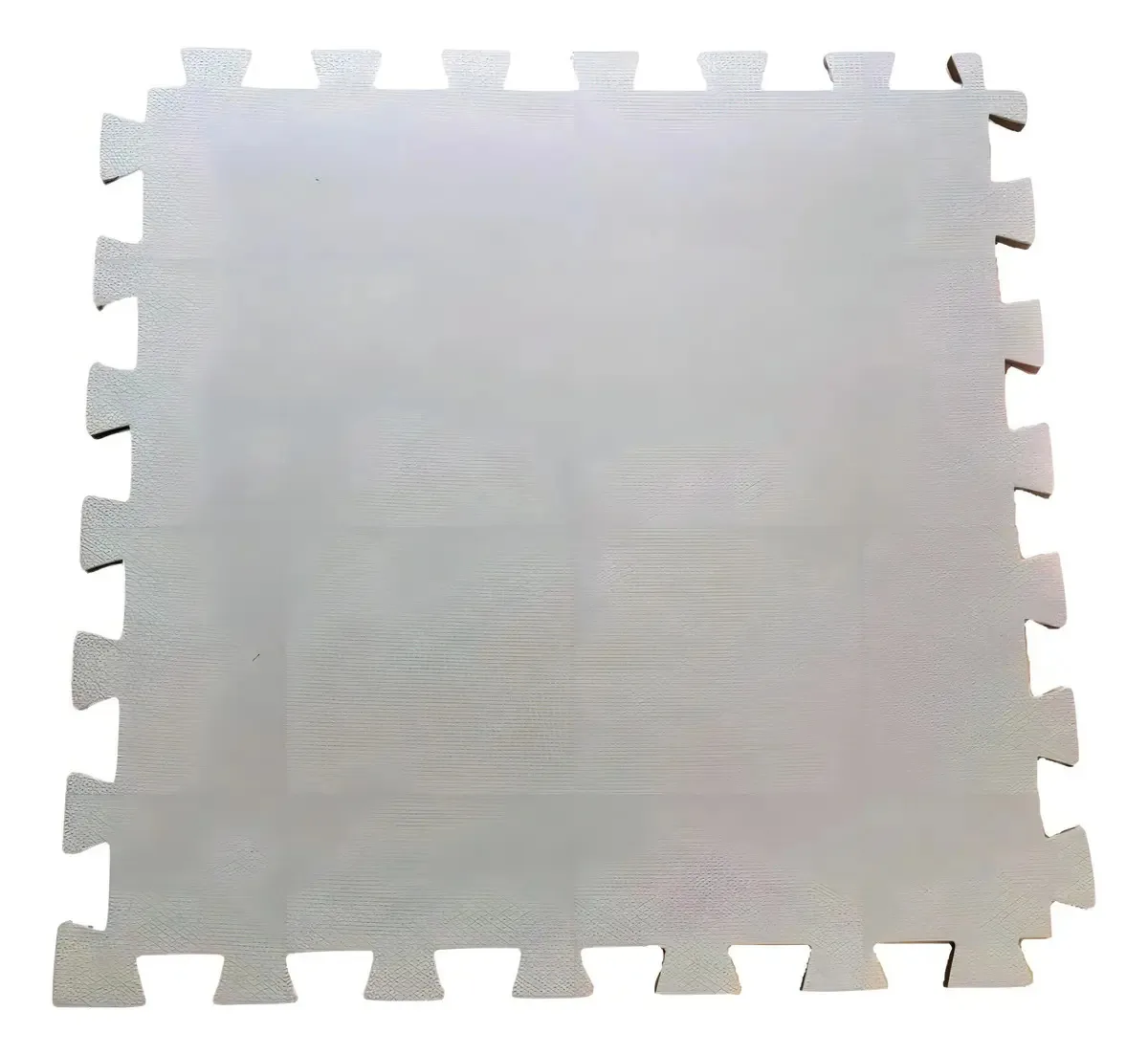 Tatame 1,00x1,00x10mm Com Encaixe Cinza