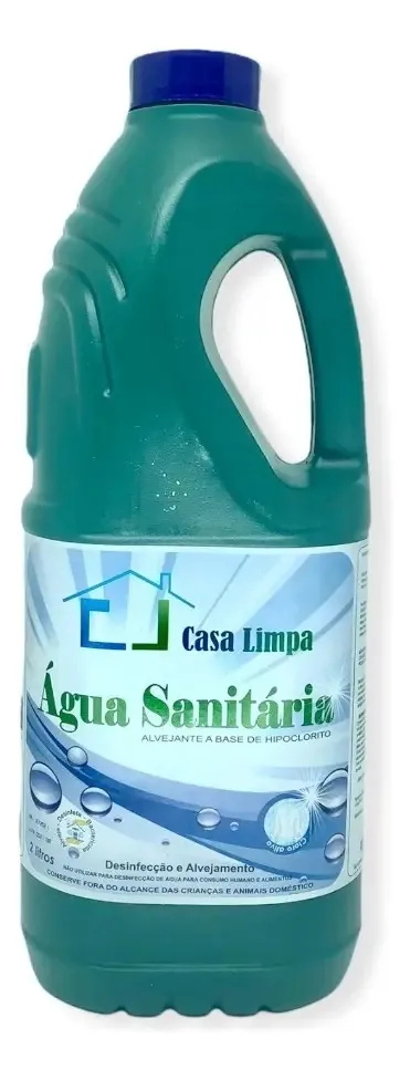 Agua Sanitaria 2l Casa Limpa