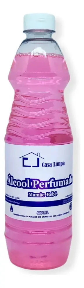 Alcool Perfumado Mamae Bebe 500ml Climpa