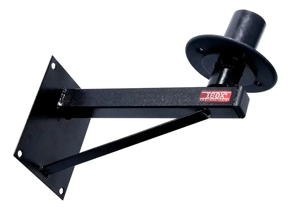 Suporte De Parede Ibox Spc177 Para Caixa 25kg Preto