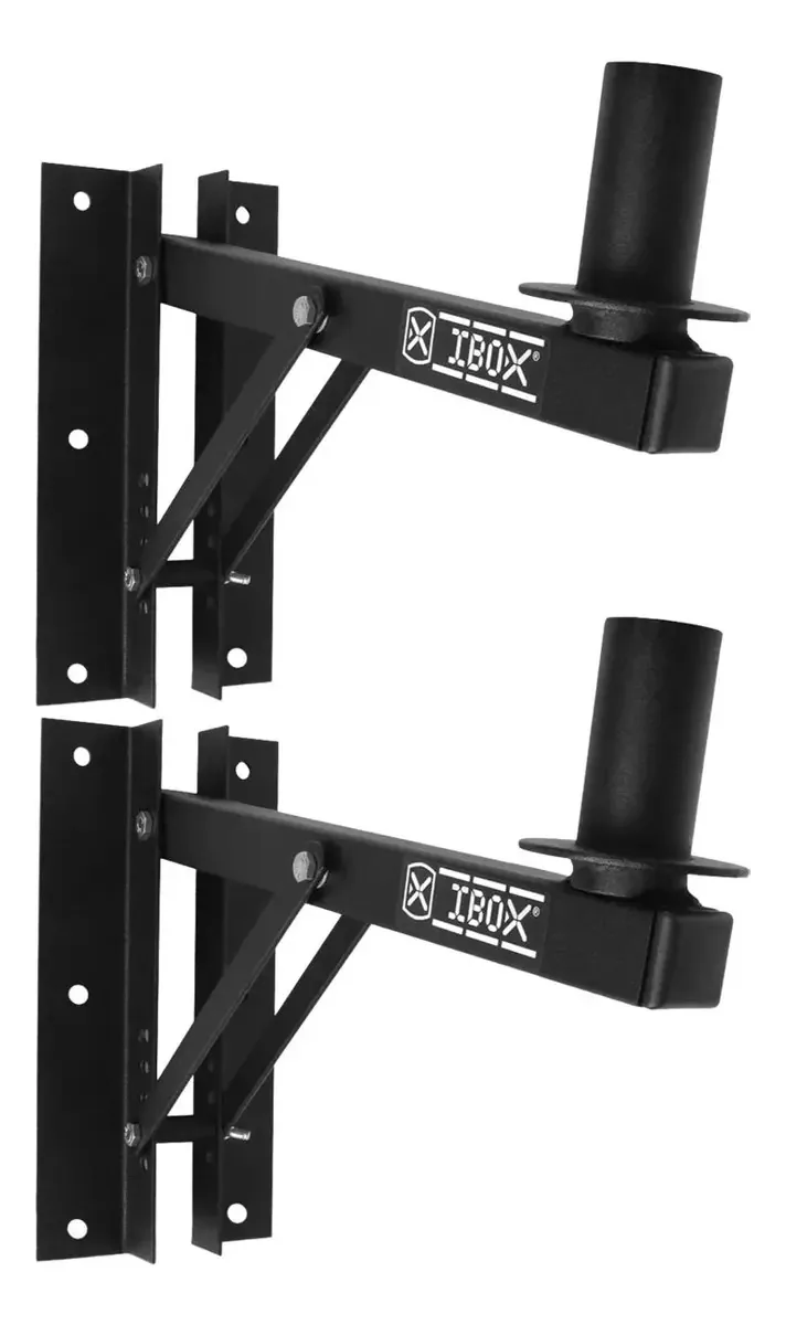 02 Suportes Com Regulagem De Altura Para Caixas De Som