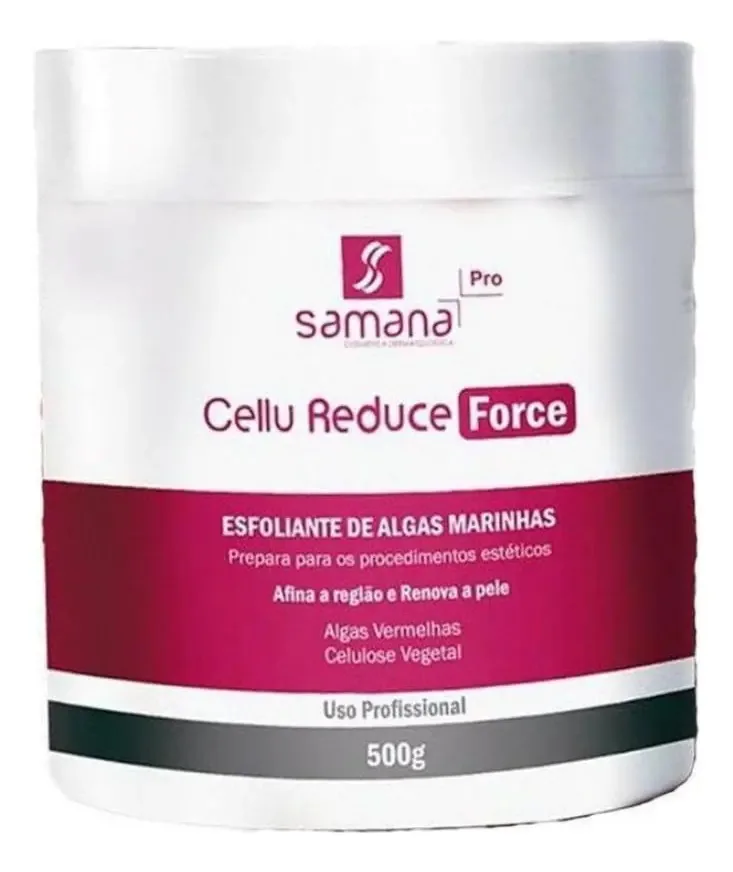 Cellu Reduce Force Esfoliante De Algas Marinhas 500g