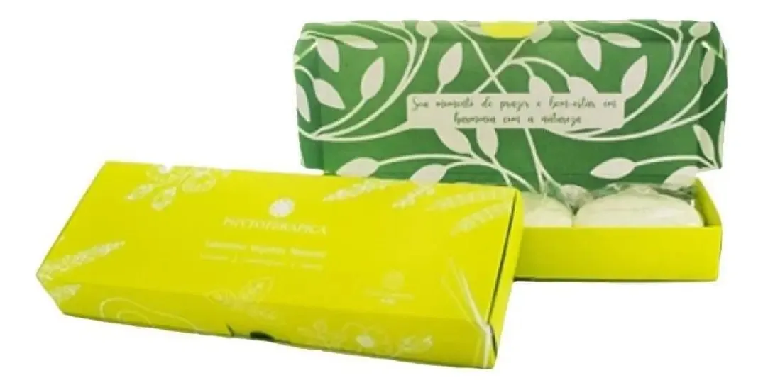Sabonetes Hortelã Lavanda Lemongrass 80g Phytoterápica