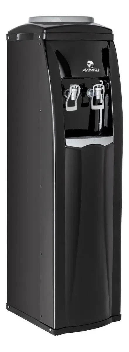 Bebedouro de água Karina Bebedouros K30i 20L preto/aço inoxidável