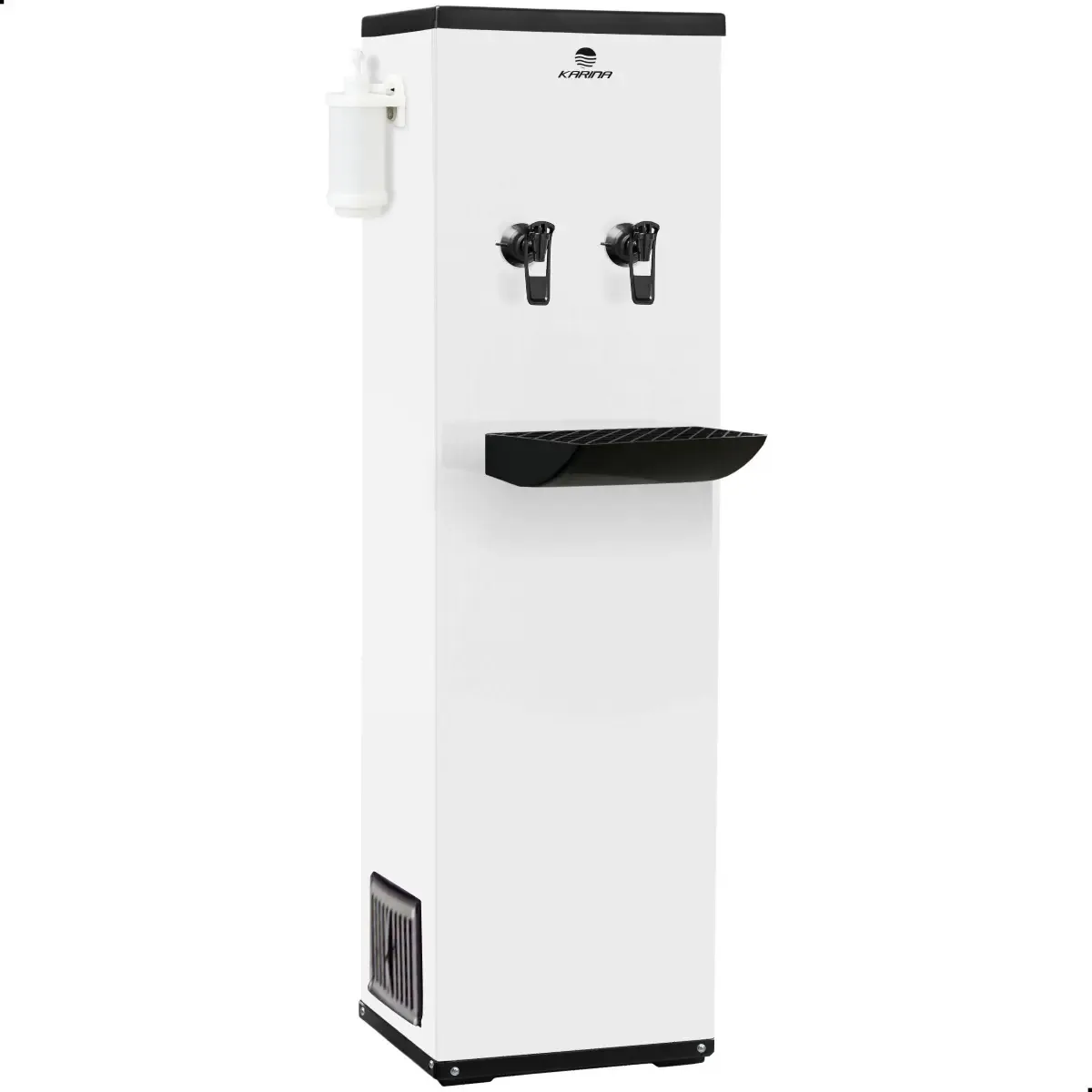 Bebedouro Purificador Agua Gelada Com Filtro Litros Branco